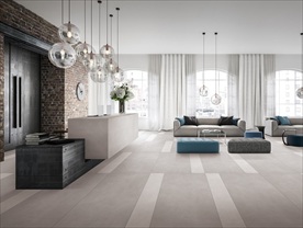 大板仿古砖效果图