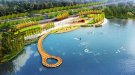 滨水景观设计效果图