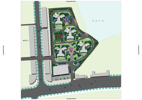 小区景观设计平面图