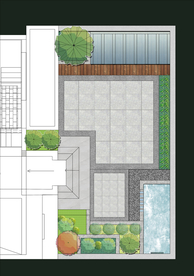 别墅庭院设计平面图