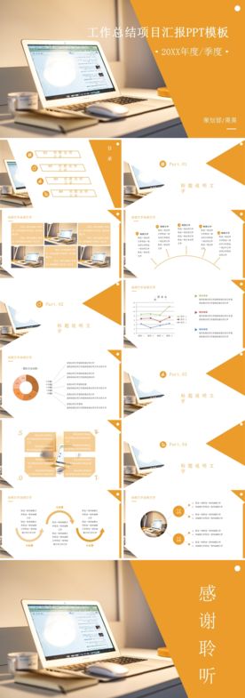 商务会议汇报项目介绍PPT