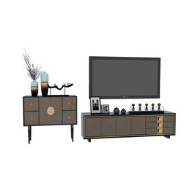 中式电视柜装饰3d模型