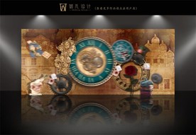 复古森系爱丽丝婚礼设计