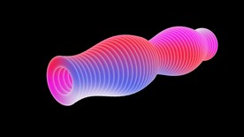 3D立体图形颜色动态视频素材