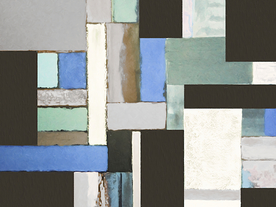 抽象几何装饰画