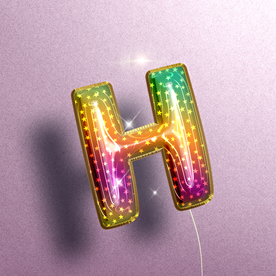 气球字体样式 智能气球字体