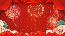 2021新年背景视频素材