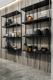 岩板瓷砖空间效果图 蓝金沙