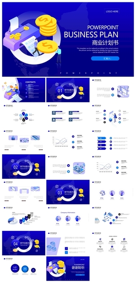 商务会议汇报项目介绍PPT