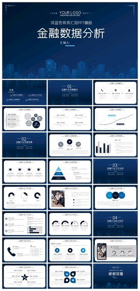 商务会议汇报项目介绍PPT