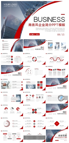 商务会议汇报项目介绍PPT