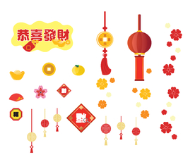 节日商场商铺玻璃装饰门贴纸图案