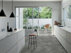 仿古砖瓷砖空间效果图