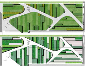 田园风格景观设计平面图