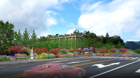 道路花境景观设计效果图
