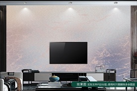 简约石纹背景墙