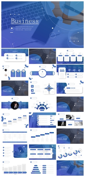 商务会议汇报项目介绍PPT