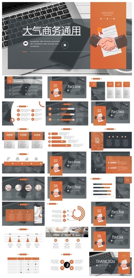 商务会议汇报项目介绍PPT