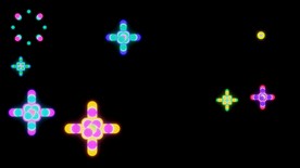 卡通mg烟花动画背景带通道