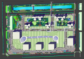小区景观规划设计平面图