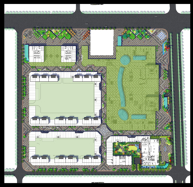商业广场景观设计平面图