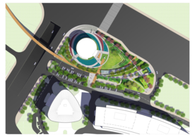 公园广场景观设计平面图