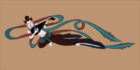 敦煌莫高窟壁画61窟五代飞天