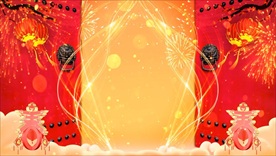 开门红视频素材 新年背景视频