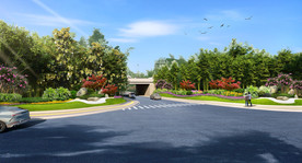 路口 昭示景观 市政道路