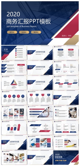 商务会议汇报项目介绍PPT