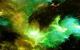 渐变彩色星空背景