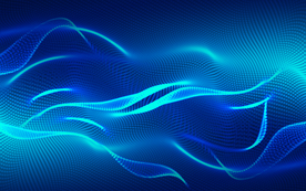 蓝色渐变科技背景