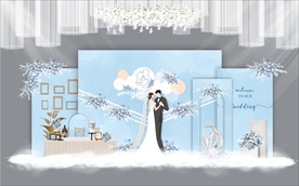 蓝色婚礼