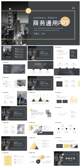 商务会议汇报项目介绍PPT