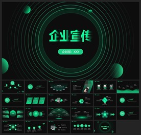 商务会议汇报项目介绍PPT