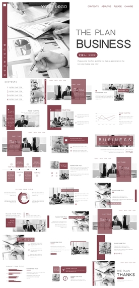 商务会议汇报项目介绍PPT