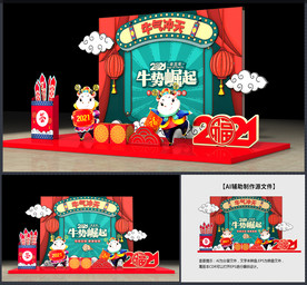牛年美陈