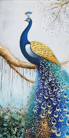 孔雀装饰画