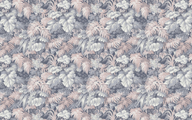 手绘雨林树叶背景