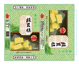绿豆糕包装