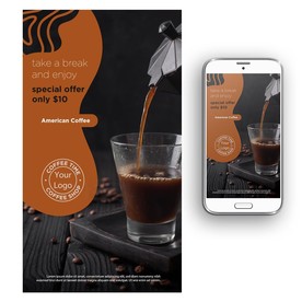 咖啡饮品海报