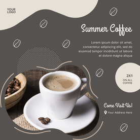 咖啡饮品海报