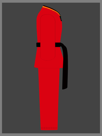 跆拳道服装样机图片