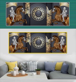 高档客厅北欧装饰画