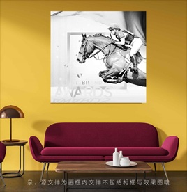 质感高级灰装饰画