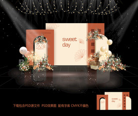 户外婚礼  小清新婚礼