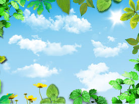蓝天白云