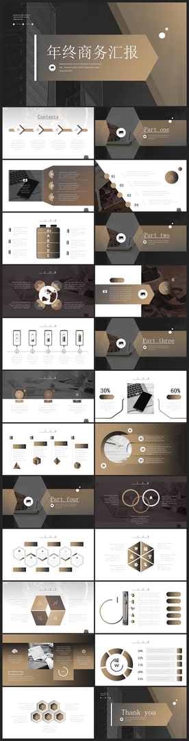 商务会议汇报项目介绍PPT