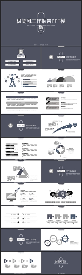 商务会议汇报项目介绍PPT