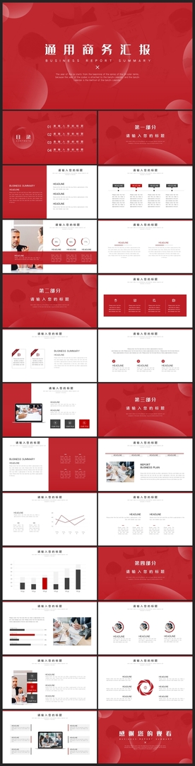 商务会议汇报项目介绍PPT